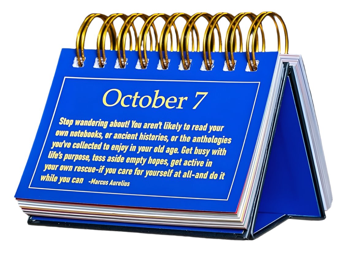 Stoic Daily Inspiration Calendar