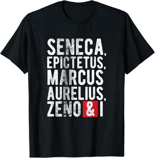 Funny Stoic Philosophers T-Shirt